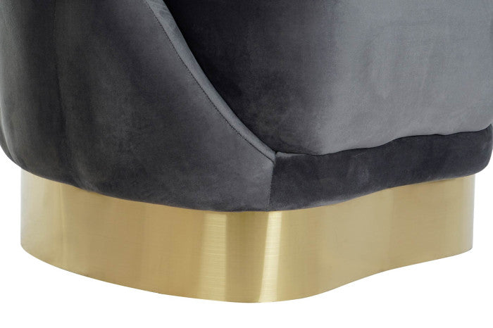 Amor Fotelja Tamno Siva