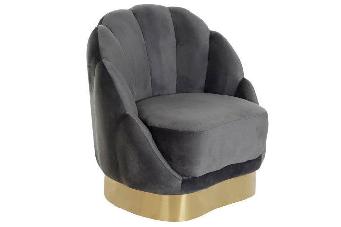 Amor Fotelja Tamno Siva