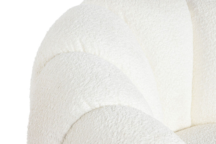 Pearl Fotelja Bouclé Bela