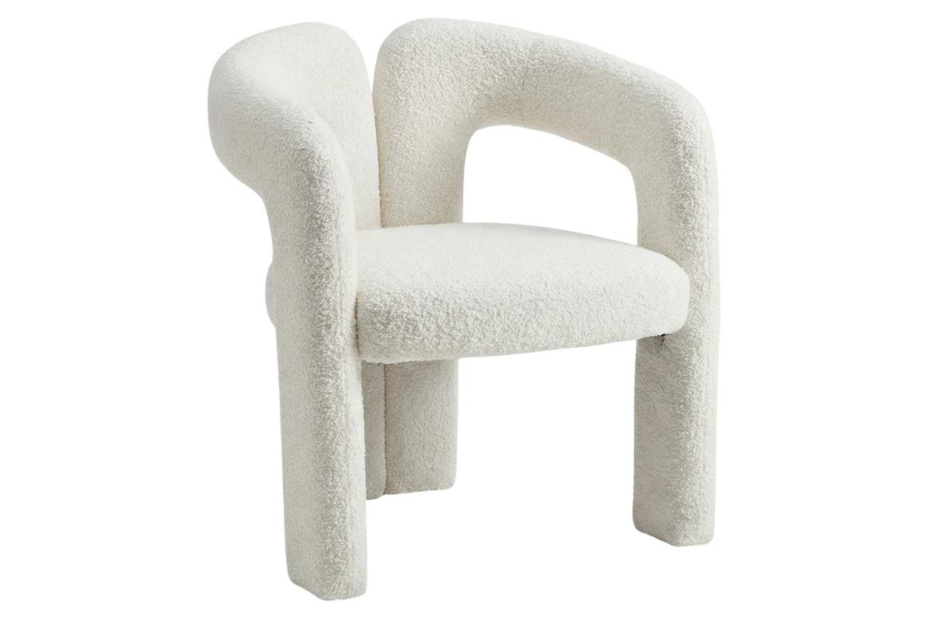 Aria Bouclé Fotelja