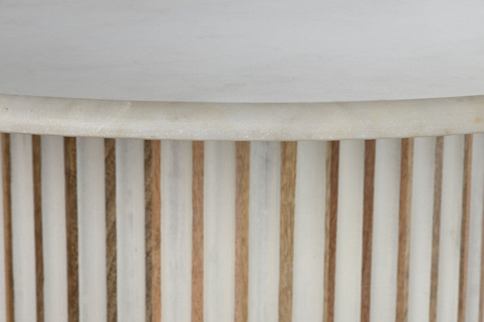 Colonna Trpezarijski Sto Drvo i Mermer